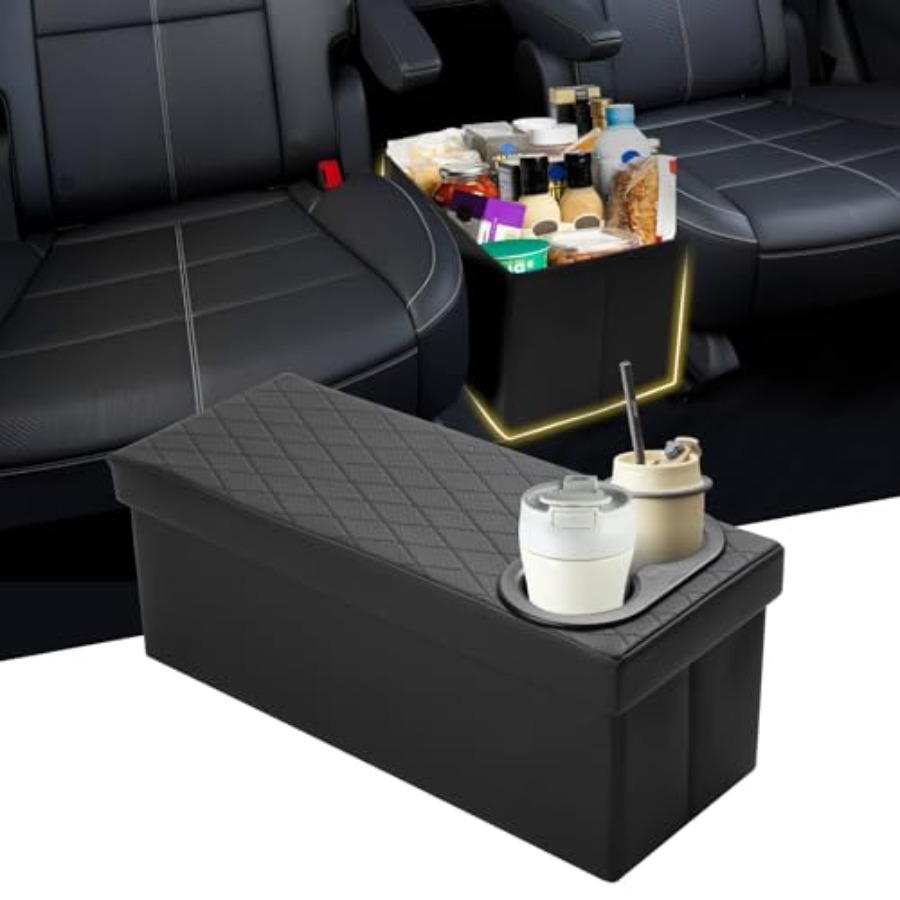Travel Accessories Baby - Autositz-Organizer für Kia 2020-2026, Mittelkonsolen-Organizer für