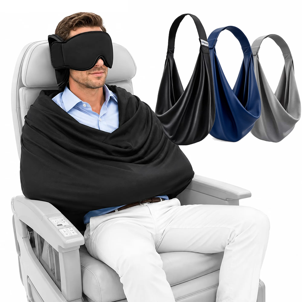 Travel Accessories Long Flight - 2026 NEUES Flugzeug-Schlafsystem Flugzeug-Schlafzubehör mit Memory-Schaum