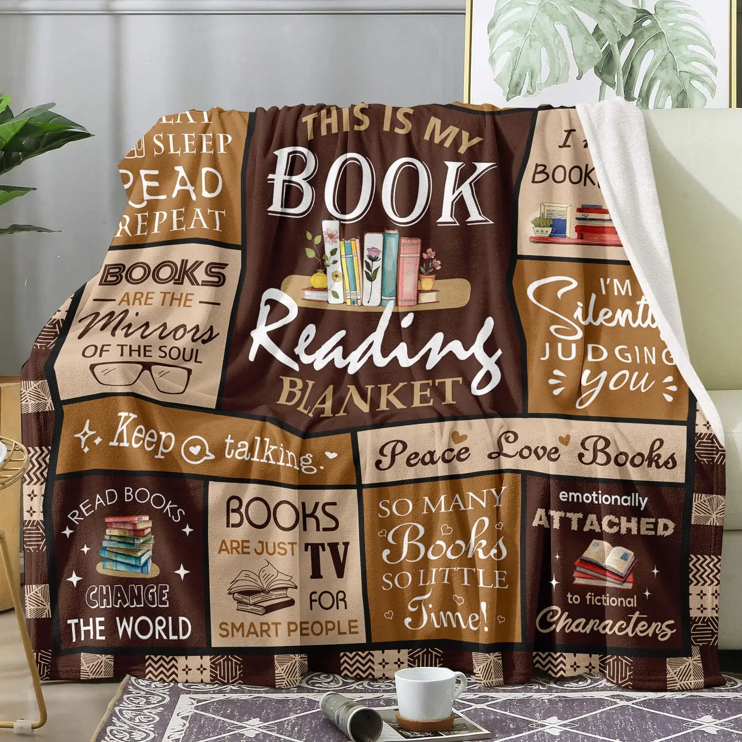 Travel Accessories Ideas - Geschenkdecke für Buchliebhaber – die besten