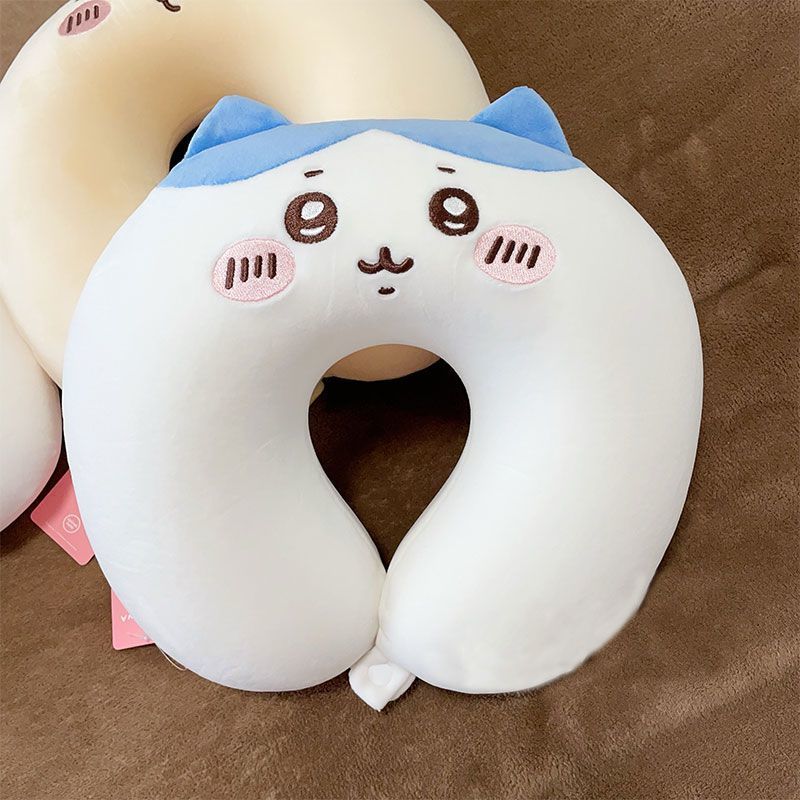 Travel Accessories Ideas - Reise-Nackenkissen Chiikawa Usagi Hachiware Plüsch Weiche