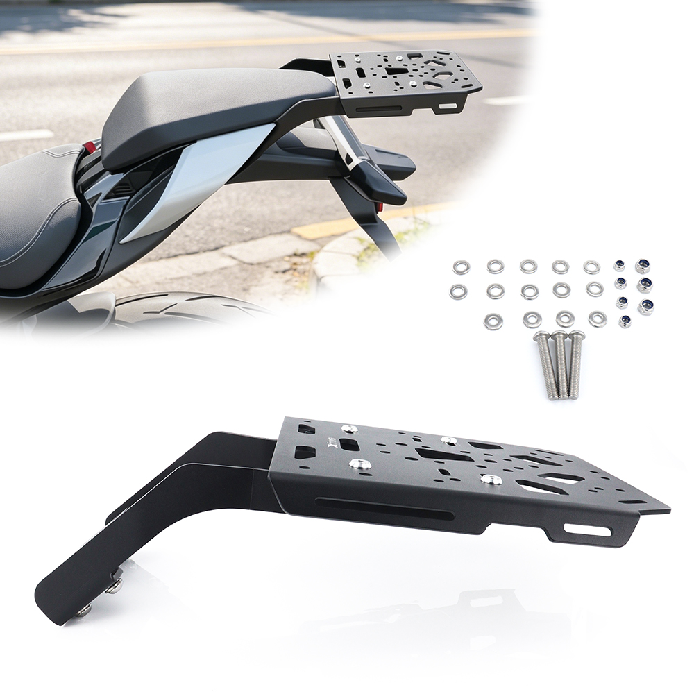 Luggage Cover Protector - Hinterer Gepäckträger Motorrad-Kofferhalterung für 675 SR