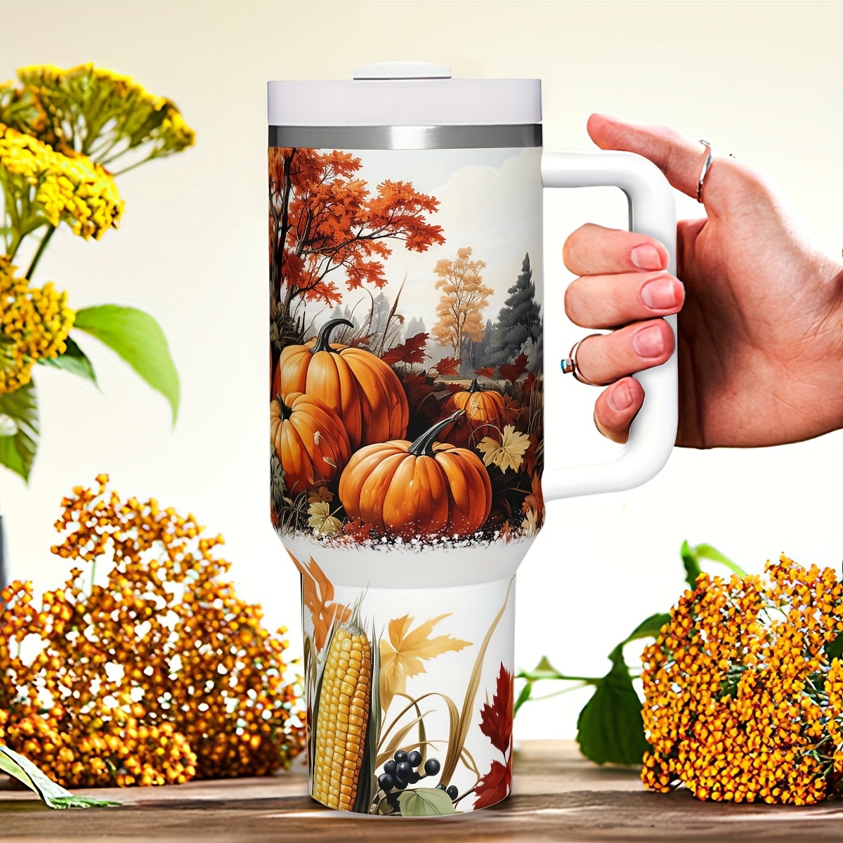 1 Stück 40oz Herbst-Kürbis-Iso – Travel Accessories Ideas Bewertung und Preis