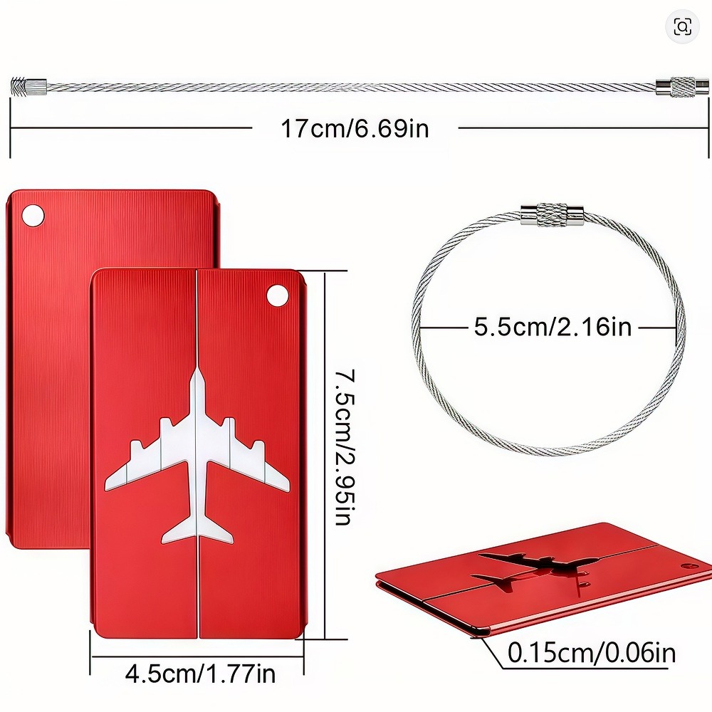 Reisegepäckanhänger aus Alumin – Travel Accessories India Bewertung und Preis